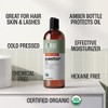J MAC BOTANICALS Organic Castor Oil, Cold Pressed (32 oz)