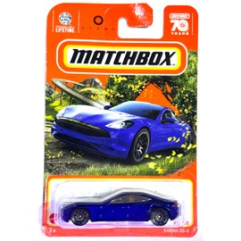 Matchbox - Karma GS-6 - Blue - Matchbox 70 Years - 2023 - Mint/NrMint - Ships Bubble Wrapped in a Correctly Sized Box