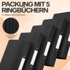 ACROPAQ - 5 x A4 Ring Binder with 2 Rings,