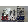 London Metal Fridge Magnet - Silver Coloured/Eye/Tower Bridge/Big Ben/St. Paul's