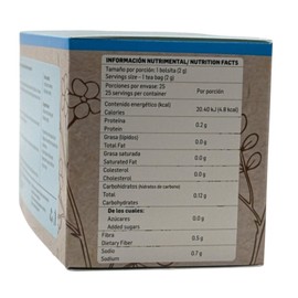 Palo Azul te (kidney wood tea) 25 tea bags, vegan, 100% natural, hecho en mexico