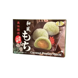 Japanese Mochi Sweet Rice Dessert (COMBO, COCONUT PANDAN MOCHI)
