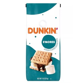 Dunkin' Donuts 2 Bags of DUNKIN’ S’MORES Flavored Ground Coffee Limited Edition