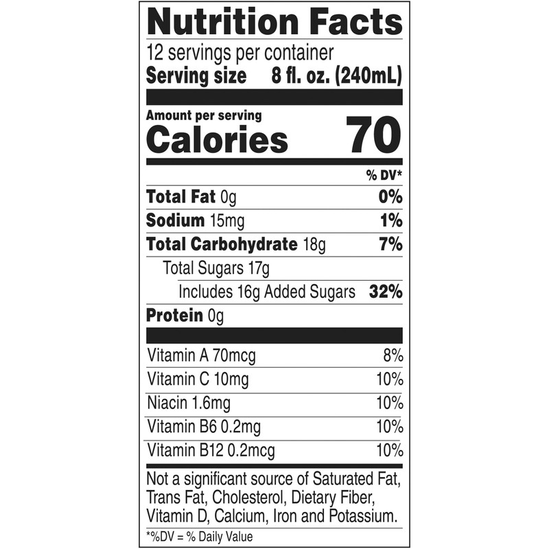 V8 Splash Berry Blend, 96 oz. Bottle