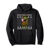 T- Rex Dino Christmas Reindeer Costume Ugly Sweater Pullover Hoodie