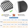 Hongso 18 1/4 Inch Porcelain Cast Iron Cooking Grates for