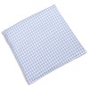 Grain Pillow 24 x 24 cm Organic Fabric Light Blue/White,