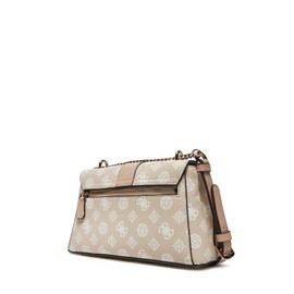 GUESS Dorys Convertible Xbody Flap Bag Sand Logo, Sand logo