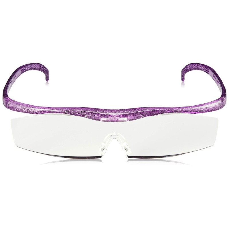 Hazuki Magnifier Compact 1.6x Clear Lens, New Purple