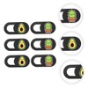 Operitacx 6PCS Cartoon Pattern Webcam Cover Slides Ultra Privacy Protection