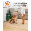 Clear Floor Mat for Home, 5'×8' Large Non-Slip Plastic Rug