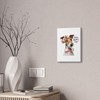 DistinctInk Smooth Fox Terrier Mother's Day - Decorative Canvas Wall