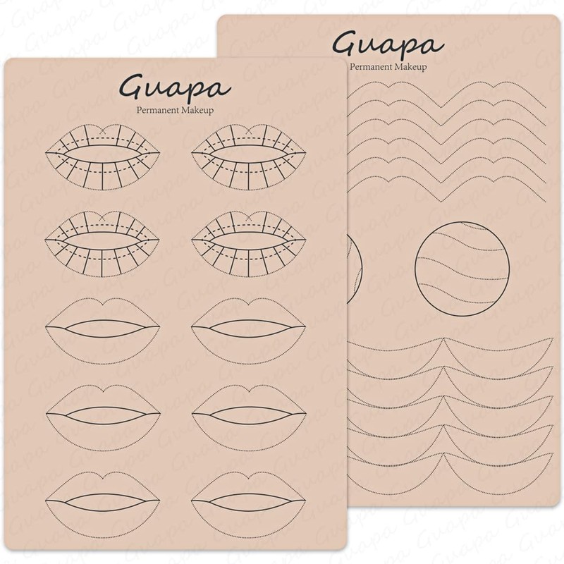 Pack of 4 Practice Skin for Lip Tint and Lip