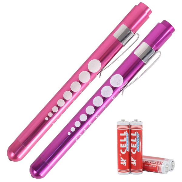 Ever Ready First Aid LED Medical Pen Light (Pink and Purple)