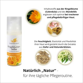 Nature products black marigold ointment with almond oil and vitamins A + E, 50 ml