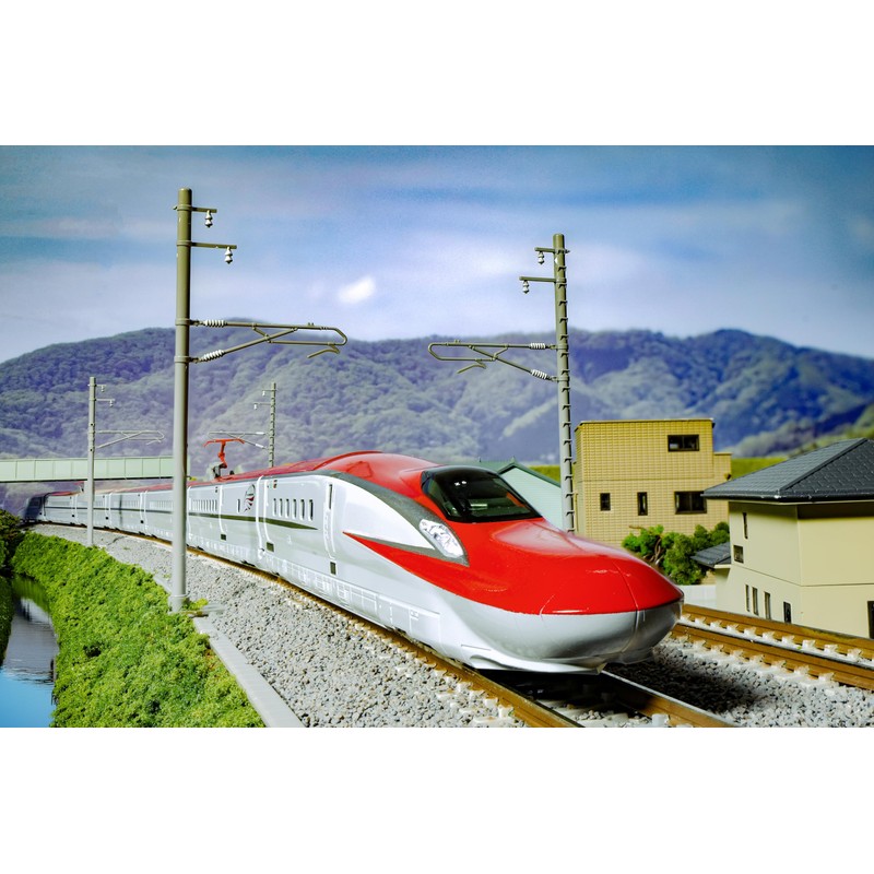 KATO 10-1973 N Gauge E6 Series Shinkansen Komachi Basic Set,