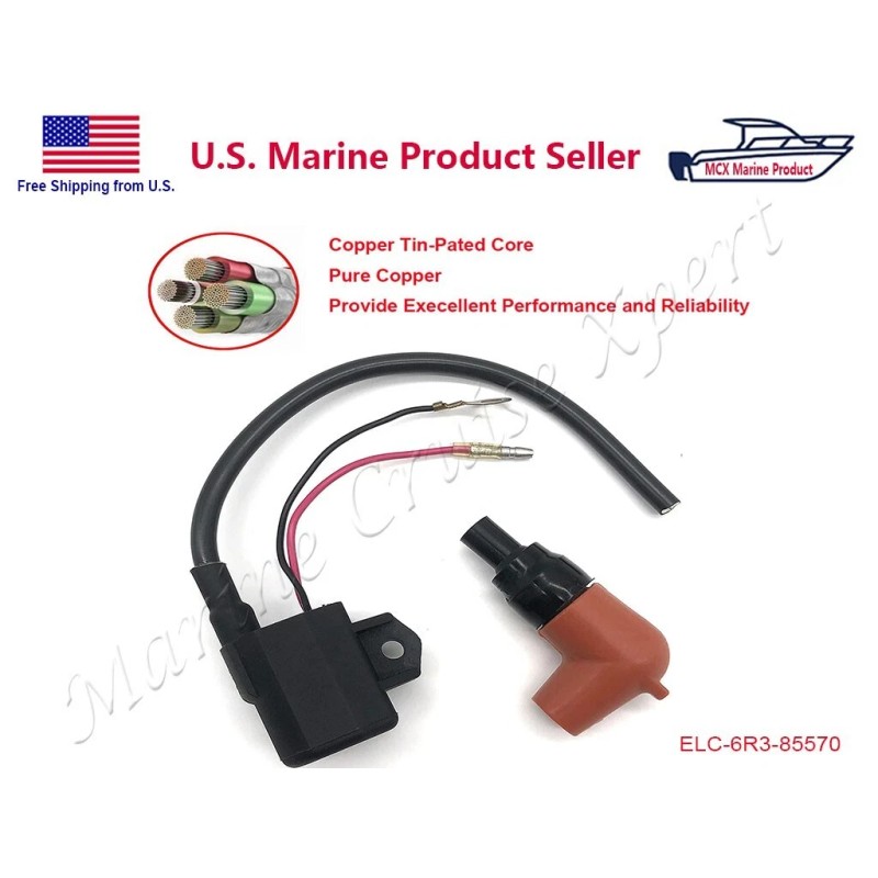 STX Yamaha Outboard Ignition Coil 115HP 130HP 150HP 175HP 200HP