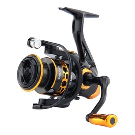 HAUT TON Dolphin Advance Edition Spinning Reel,5.2:1Gear Ratio,22LBS,5+1BB,Backlash Free Bearing,Sealed Drag System,Saltwater,Freshwater Fishing Reels (HT-TGG, 7000)