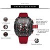 Mini Focus Mens Watches 3ATM Waterproof Chronograph Movement Watches with