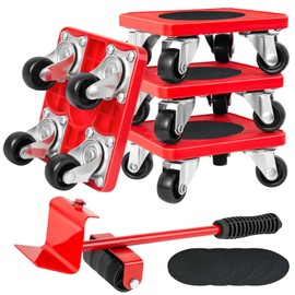 Heavy Furniture Movers with Wheels, 360° Rotation Furniture Moving Wheels for Moving Heavy Furniture, Refrigerator, Sofa, Cabinet, Maximum Load 1200LBS