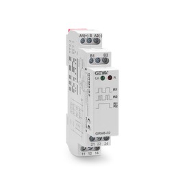 GRM8-02 Electronic Latching Relay, IGEYAPA 16amp Memory Relay Multi-Point Control Impulse Relays 2SPDT Wide Range Voltage AC/DC12V-240V Din Rail Mounted (GRM8-02,AC/DC12V~240V)