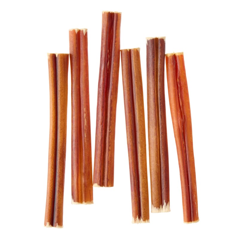 Wonder Bound Bully Sticks Dog Treats 6 inch, (6 Count)