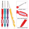 Ruidi TPR and ABS Handle Crochet Hook(9pcs)