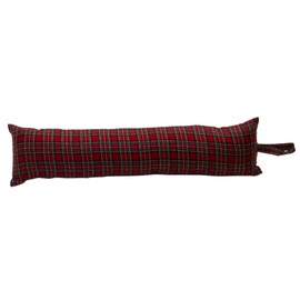 Classic Home Store Royal Stewart Mini Tartan Check Draught Excluder Brushed Cotton Long Door Draft Stopper (2ft 6")