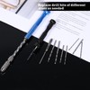 27 Pcs Pin Vise Hand Drills Bits Include 25 Pcs