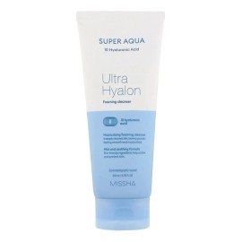 Espuma Limpiadora Facial Missha Super Aqua Ultra Hyalon Hipoalergénica 200ml