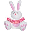 3.5 Foot Happy Easter Bunny Airblown Inflatable