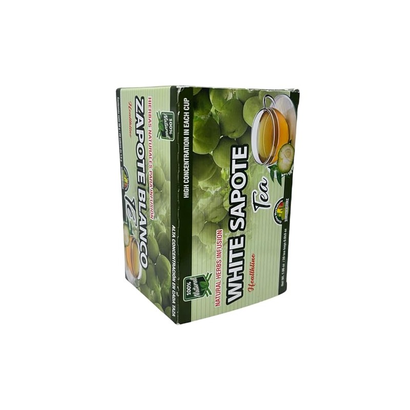 Zapote Blanco TE (WHITE SAPOTE TEA) 20 tea bags 100%