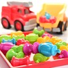 Constructive Playthings Colorful Snap Beads Set for Children and Toddlers