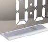 Digital Alarm Clock LED Mirror Screen USB Charging Automatic Dimming