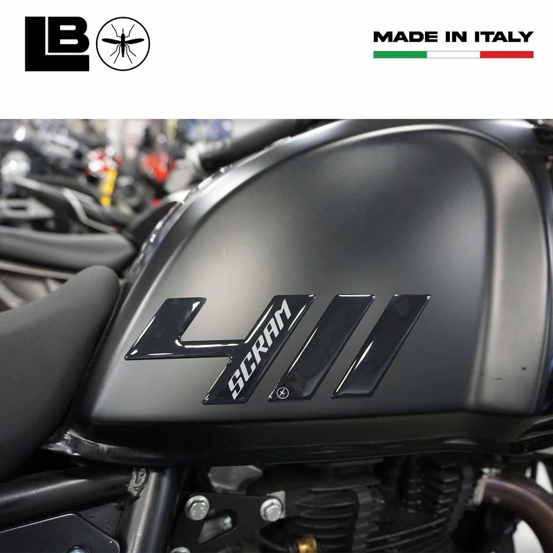 labelbike - Motorcycle Tank Side Protection and Decoration Stickers compatible