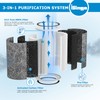 HP202 HP201 True HEPA Replacement Filter Compatible with Shark HP200