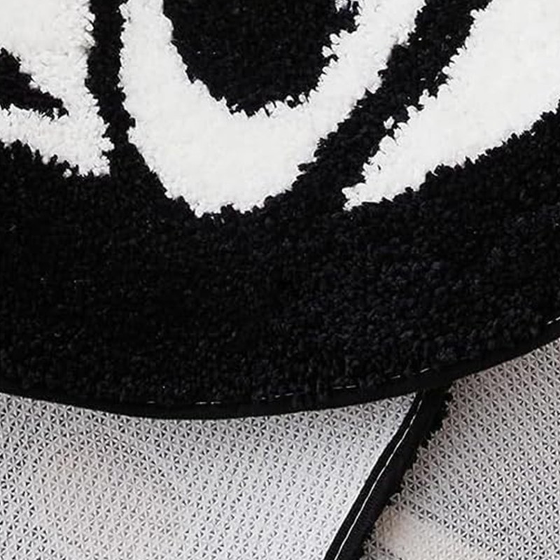 Skull Knife Carpet Horror Scary Scream Bedside Rug Wear Resistant