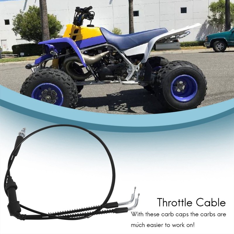 Aswalling Tors Delete Removal Eliminator Kit for Banshee Throttle Cable