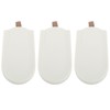 10PCS Silicone Massager Brush Exfoliation Dandruff Removal Ergonomic Hair Scalp