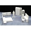 - Muebles Para Maquetas Escala 175 Blanco 90 Piezas -