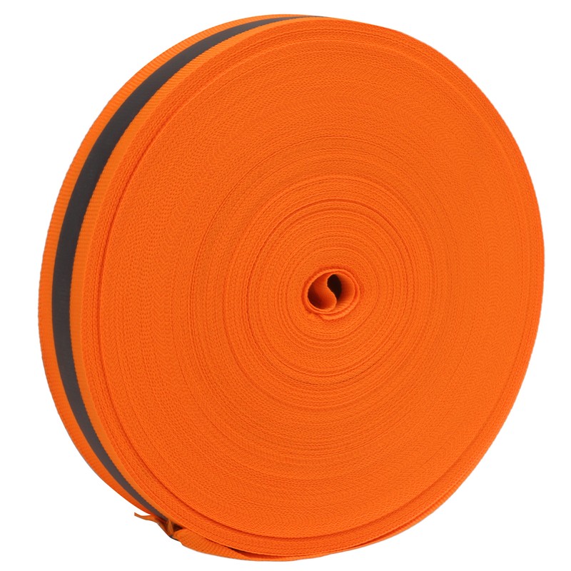 Reflective Ribbon Soft Durable Flexible Fluorescent Ribbon for Improving Night