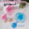 NiHome 2-Pack Rose Acrylic Coasters