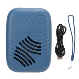 Paint Dryer Smart Timing 3 Levels Adjustment USB Charging Watercolor Dryer with 360 ° Rotating Clip for Art PaintingBlue