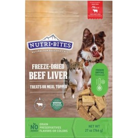 Nutribite Beef Liver Freeze Dried 27 oz