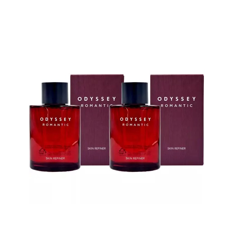 Odyssey 남성전용 오딧세이 로맨틱 스킨 리파이너130ml x2개 남성기초화장품 Men's Odyssey