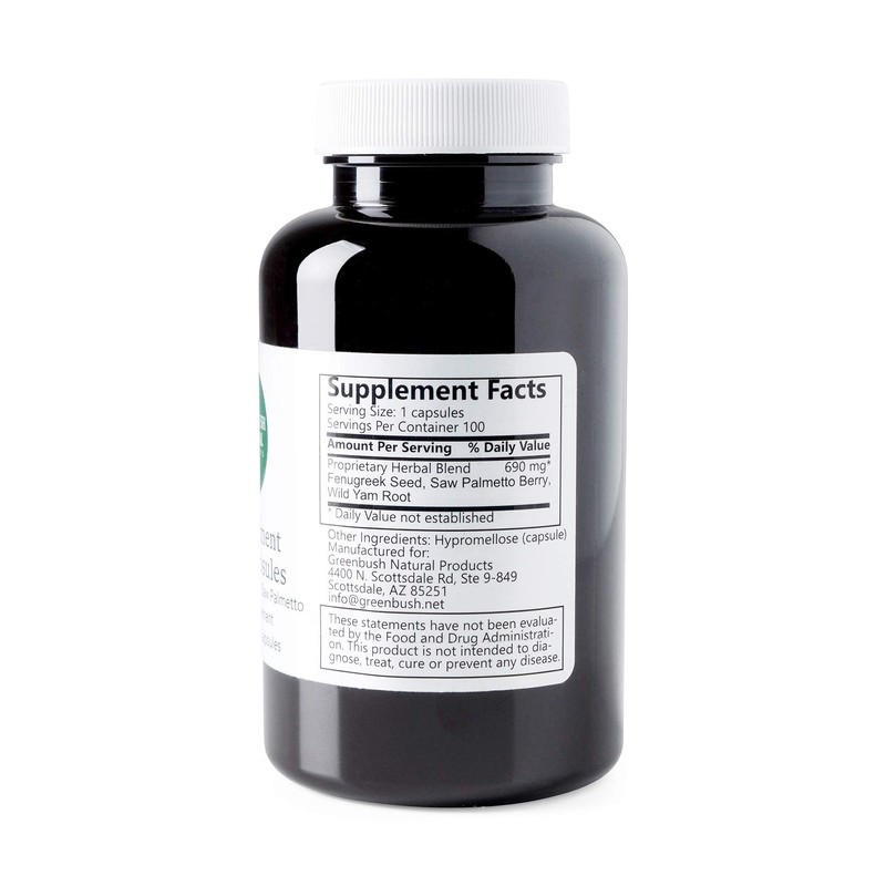 Greenbush Natural Products Enhancement Blend 100 Capsules
