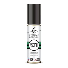 BIOCURA BC Perfume 571 Inspired by Prive Vert Malachias For Women & Men Replica Fragrance Body Oil Dupes Alcohol-Free Sample Travel Size Concentrated Long Lasting Roll-On 0.3 Fl Oz/10ml