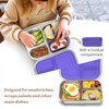 BABHAMNESS BABHAMNESS Stainless Steel Bento Box Kids, 3 Compartments Leak