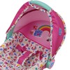 Baby Alive: Deluxe Doll Car Seat - Pink & Rainbow