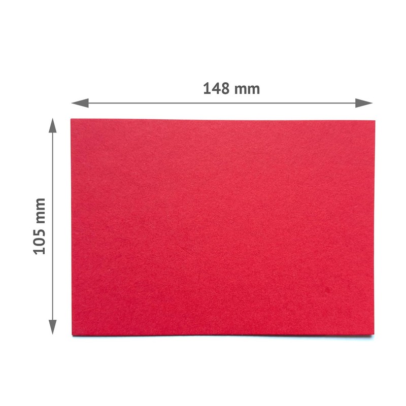 PresentFill® Blank Postcards Coloured Card Set of 104 210 g/m²